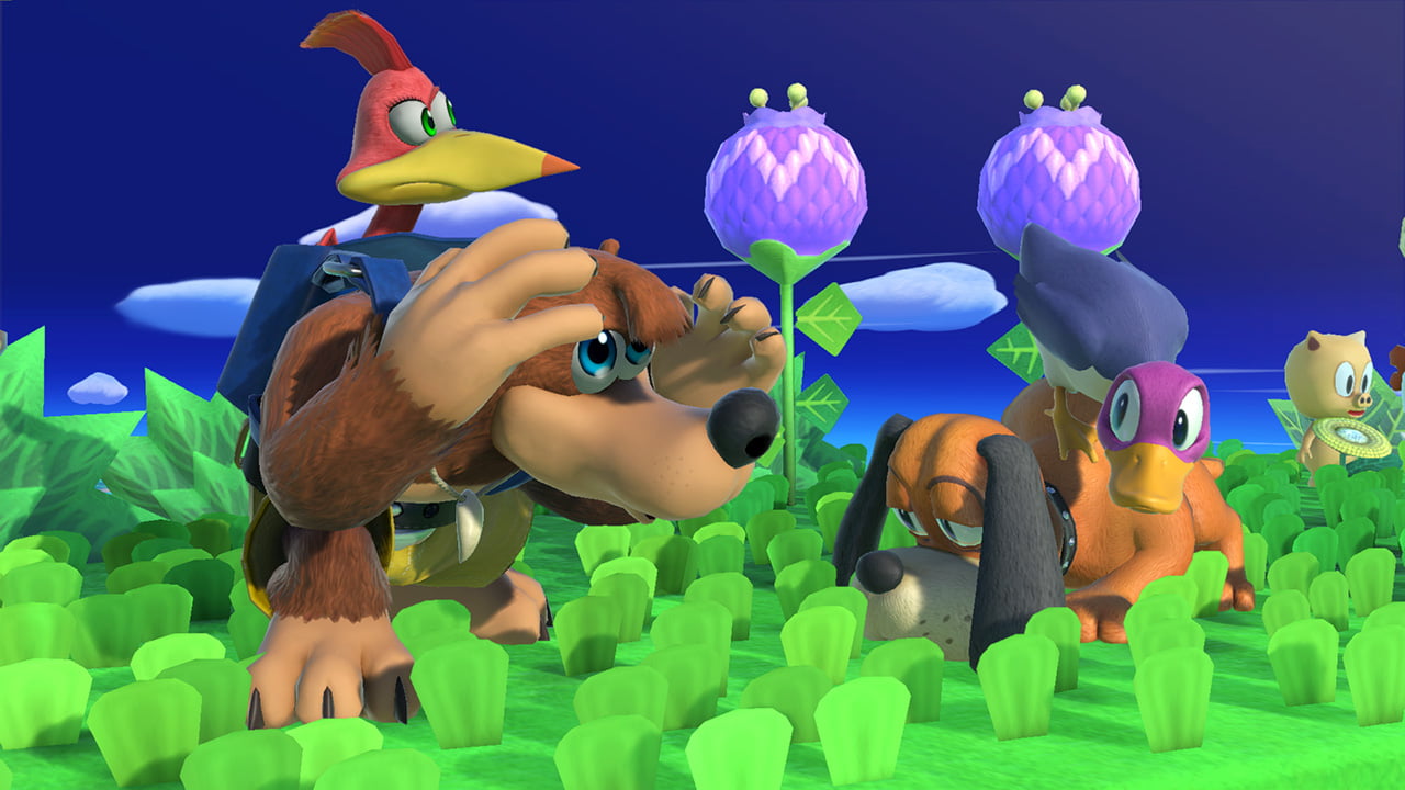 Screenshot de Banjo y Kazooie en Super Smash Bros. Ultimate