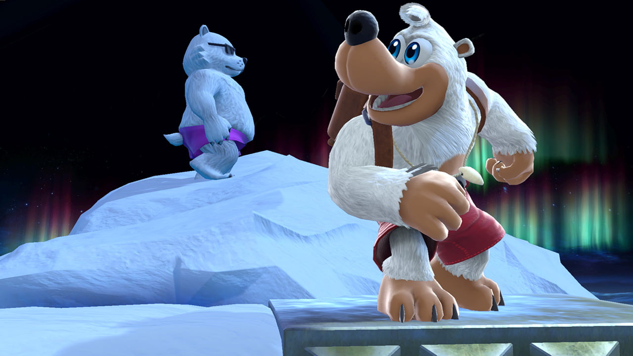 Screenshot de Banjo y Kazooie en Super Smash Bros. Ultimate