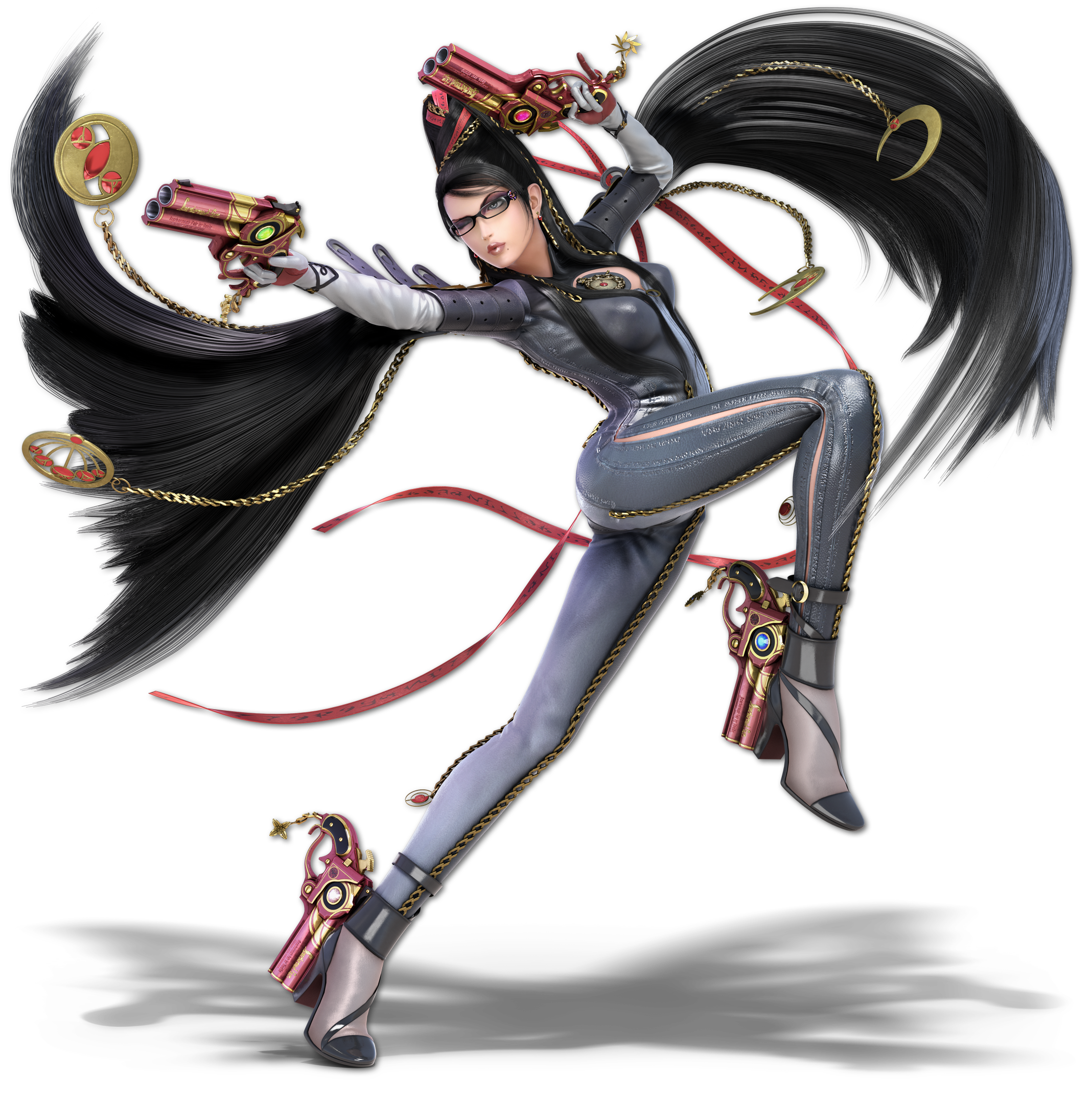 Screenshot de Bayonetta en Super Smash Bros. Ultimate