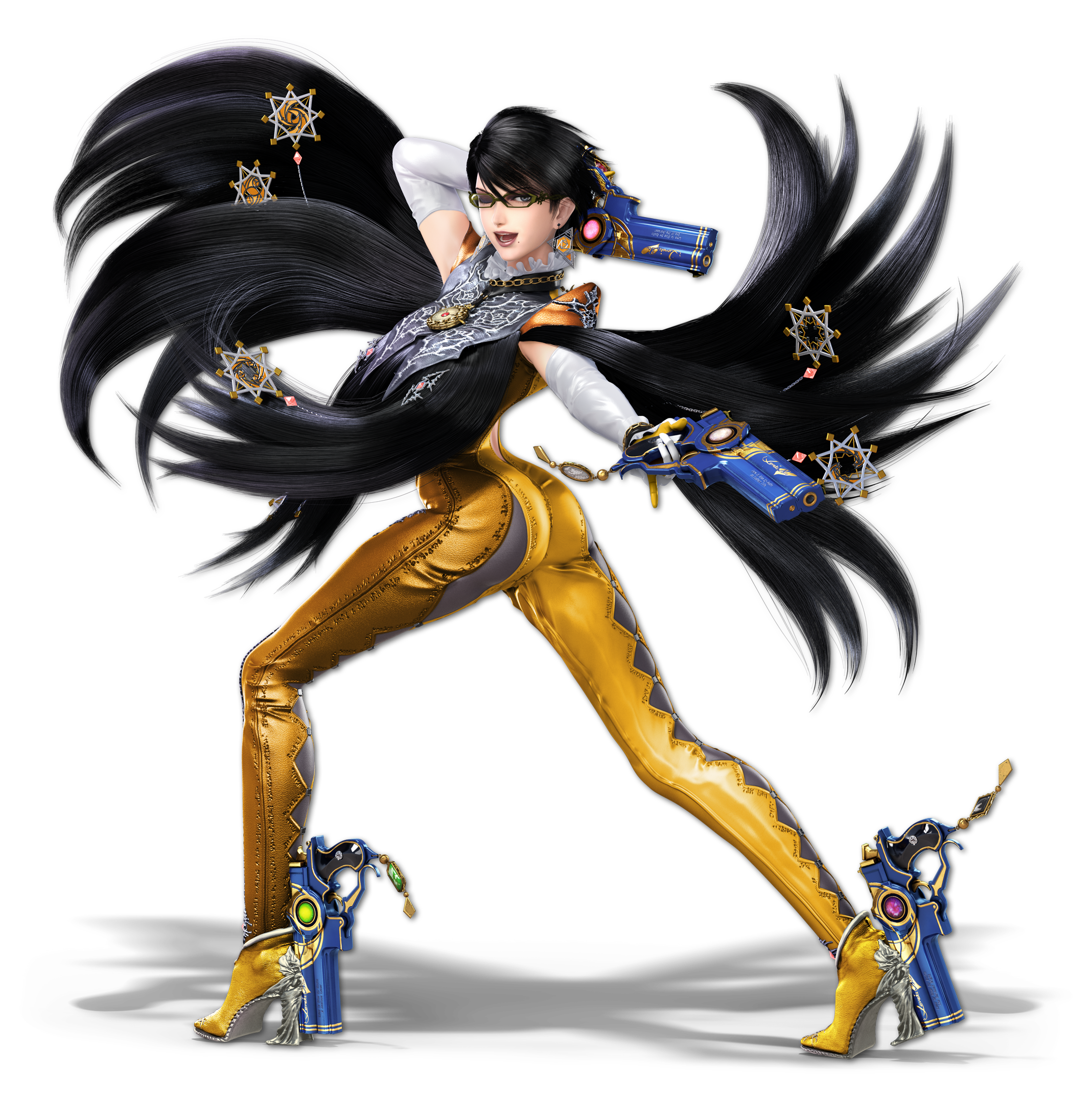 Screenshot de Bayonetta en Super Smash Bros. Ultimate