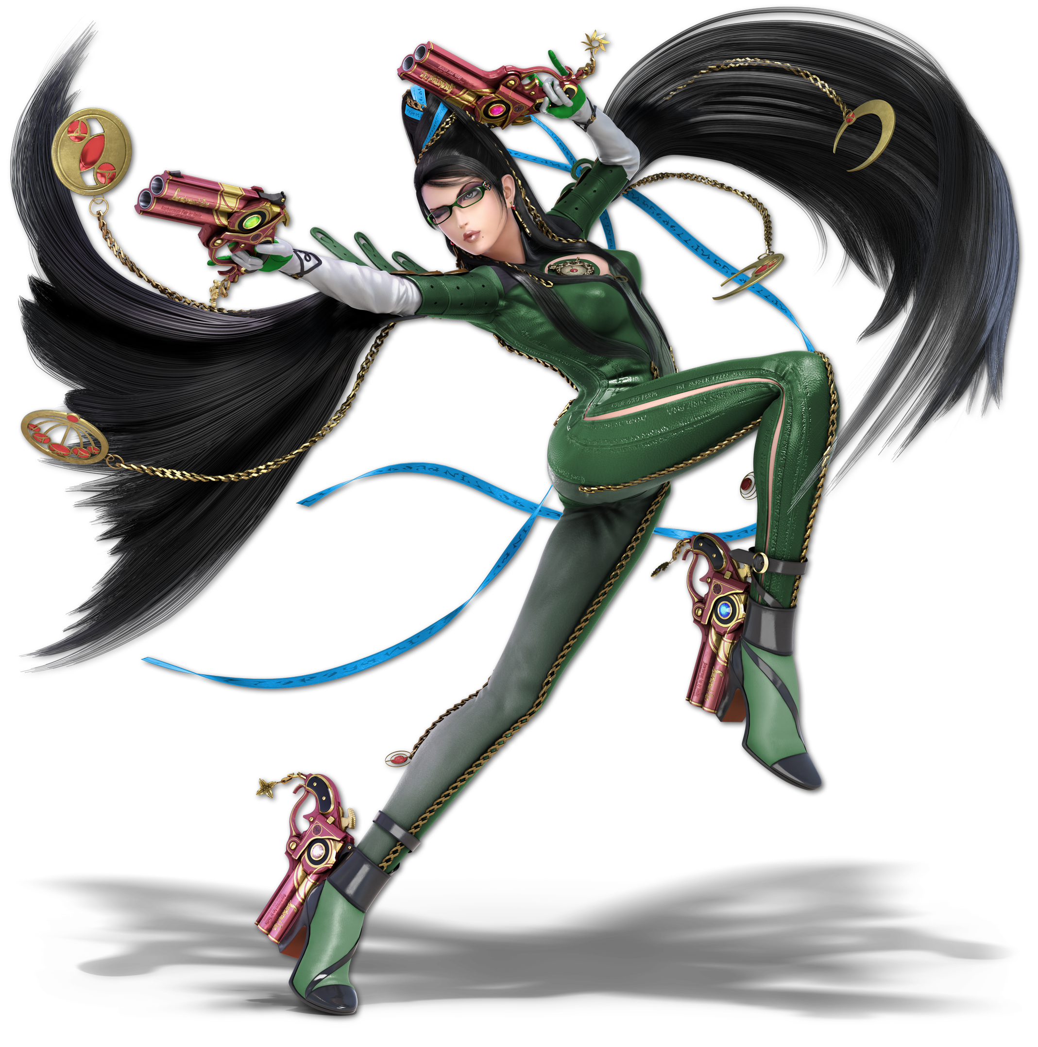 Screenshot de Bayonetta en Super Smash Bros. Ultimate