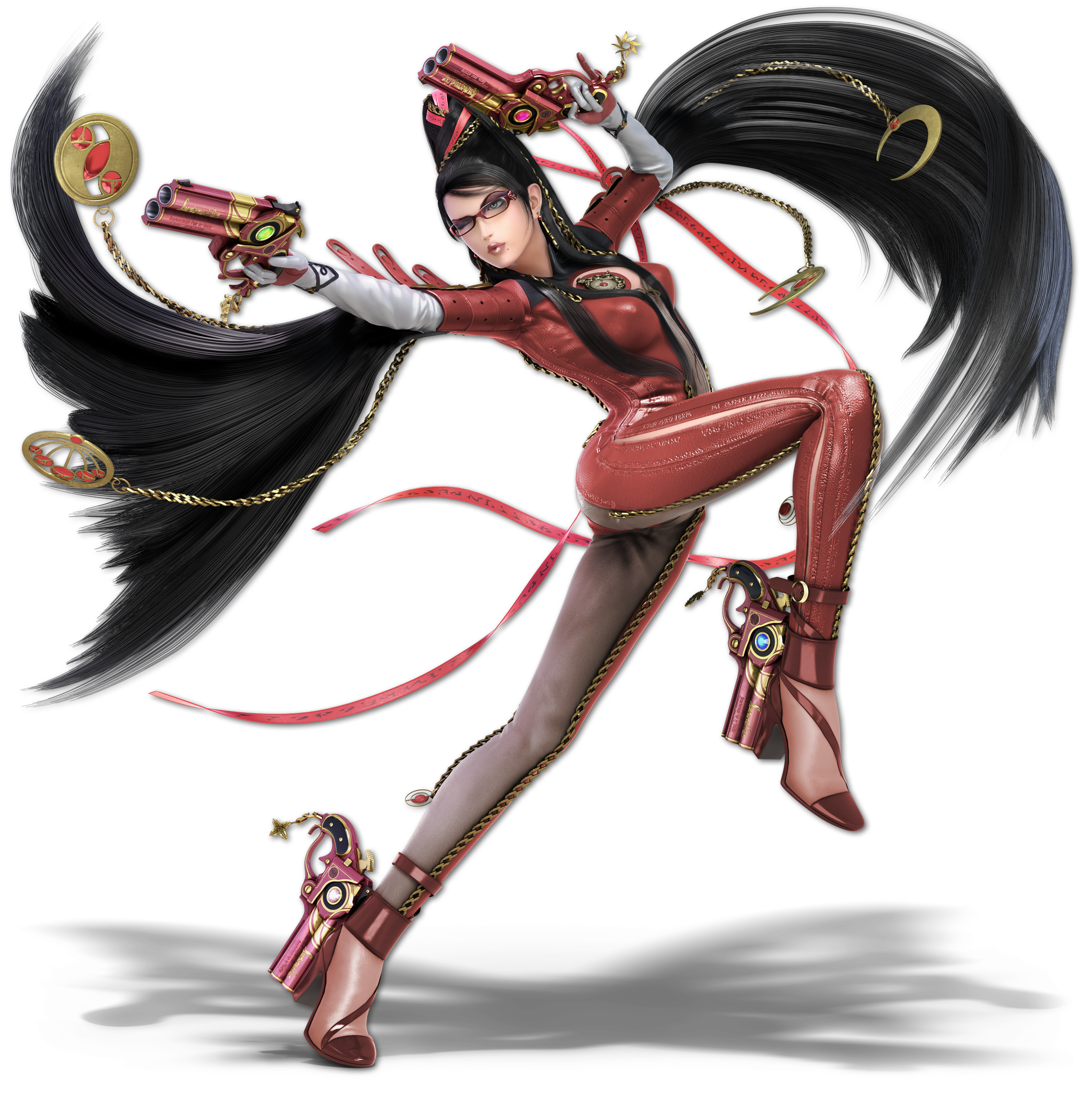 Screenshot de Bayonetta en Super Smash Bros. Ultimate
