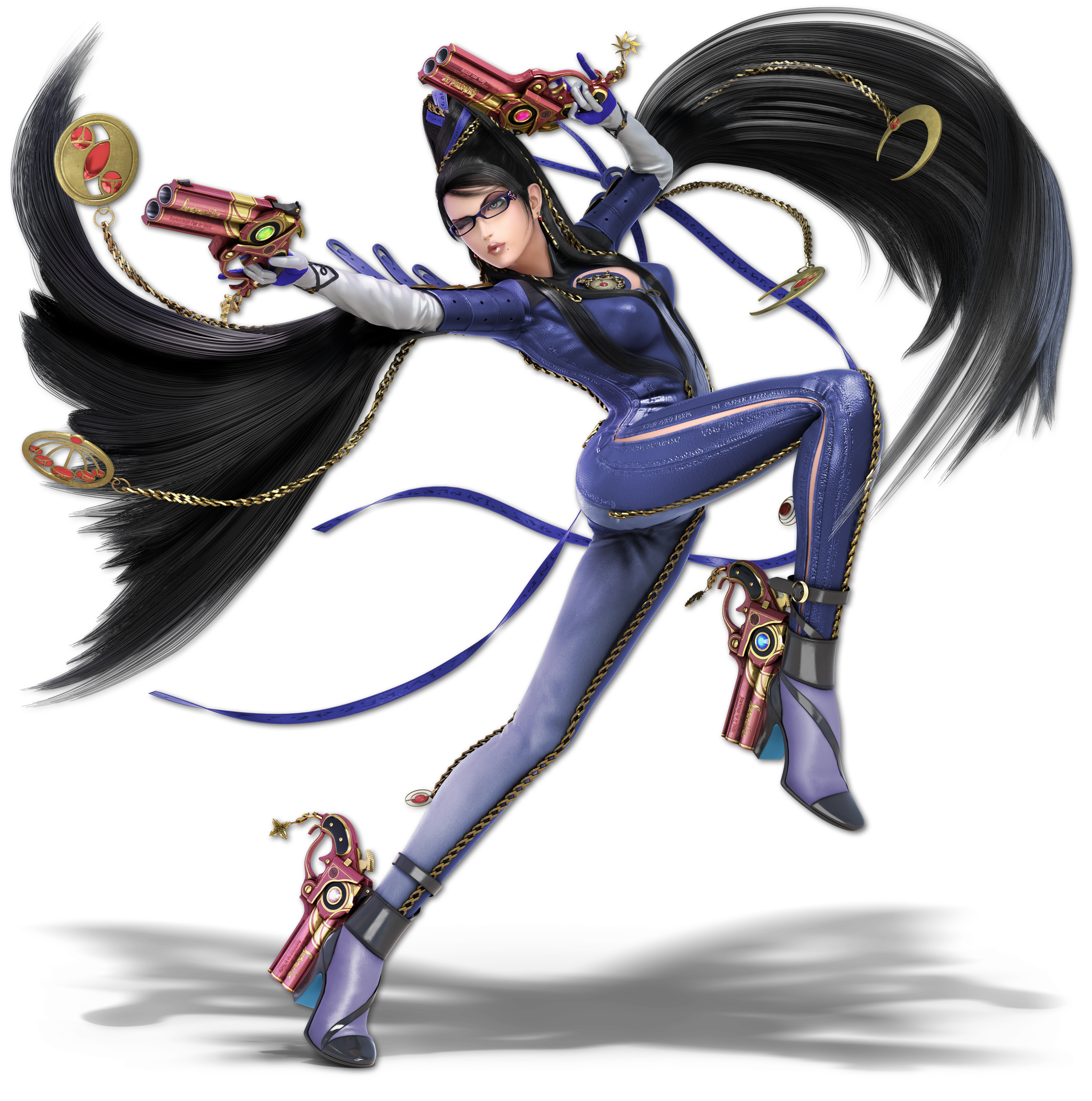 Screenshot de Bayonetta en Super Smash Bros. Ultimate