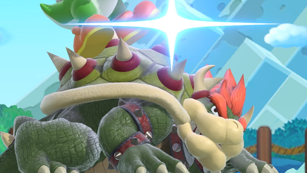 Screenshot de Bowser en Super Smash Bros. Ultimate