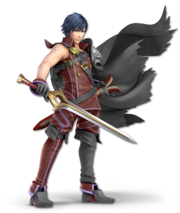 Screenshot de Chrom en Super Smash Bros. Ultimate
