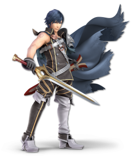 Screenshot de Chrom en Super Smash Bros. Ultimate
