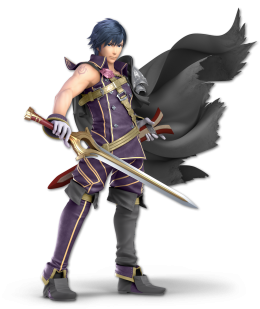 Screenshot de Chrom en Super Smash Bros. Ultimate