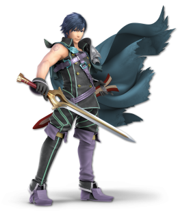 Screenshot de Chrom en Super Smash Bros. Ultimate