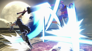 Screenshot de Cloud en Super Smash Bros. Ultimate