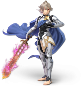 Screenshot de Corrin en Super Smash Bros. Ultimate