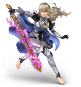 Screenshot de Corrin en Super Smash Bros. Ultimate