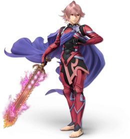 Screenshot de Corrin en Super Smash Bros. Ultimate