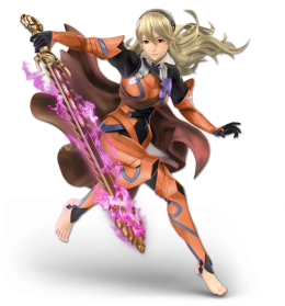 Screenshot de Corrin en Super Smash Bros. Ultimate