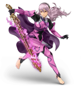 Screenshot de Corrin en Super Smash Bros. Ultimate