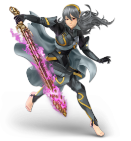 Screenshot de Corrin en Super Smash Bros. Ultimate