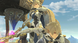 Screenshot de Corrin en Super Smash Bros. Ultimate