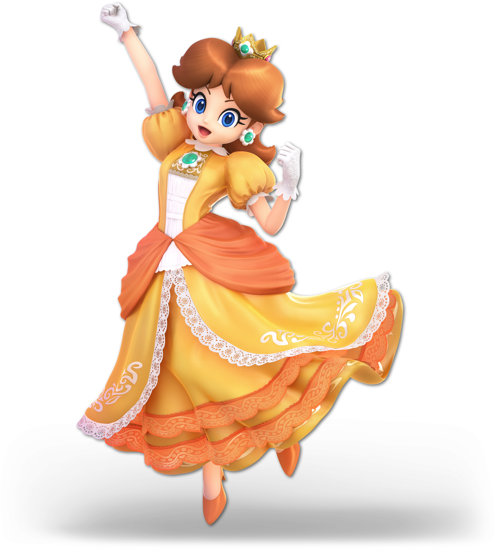 Screenshot de Daisy en Super Smash Bros. Ultimate