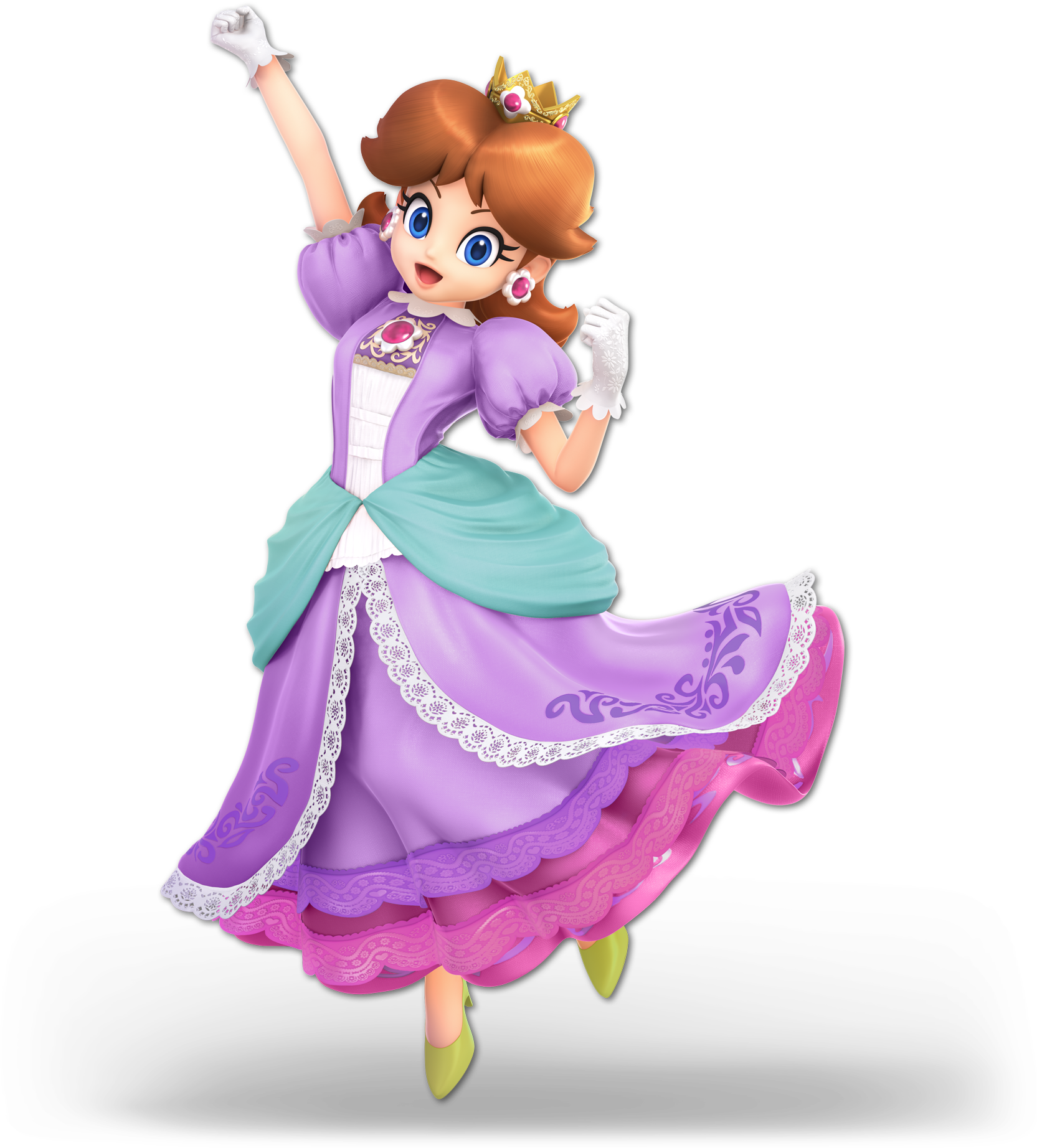 Screenshot de Daisy en Super Smash Bros. Ultimate