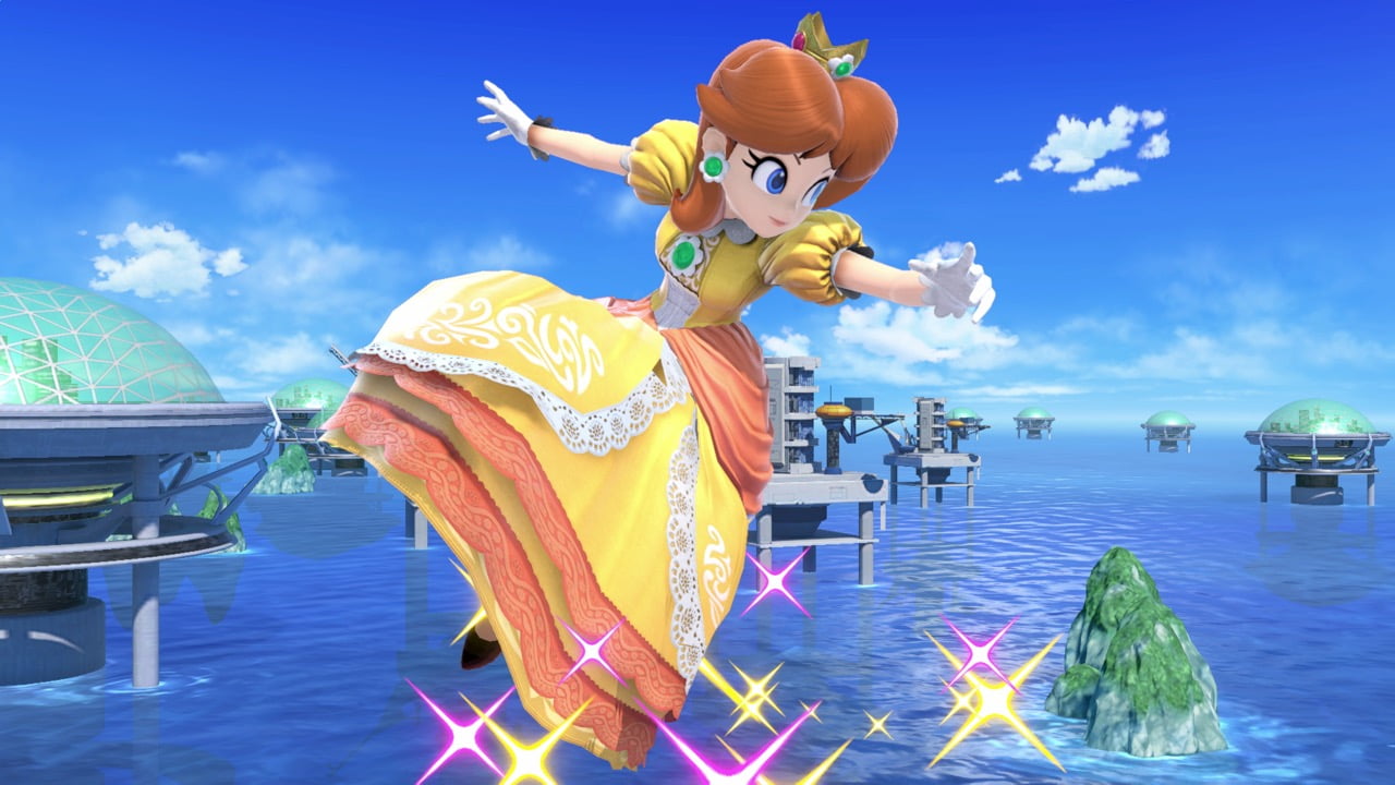 Screenshot de Daisy en Super Smash Bros. Ultimate