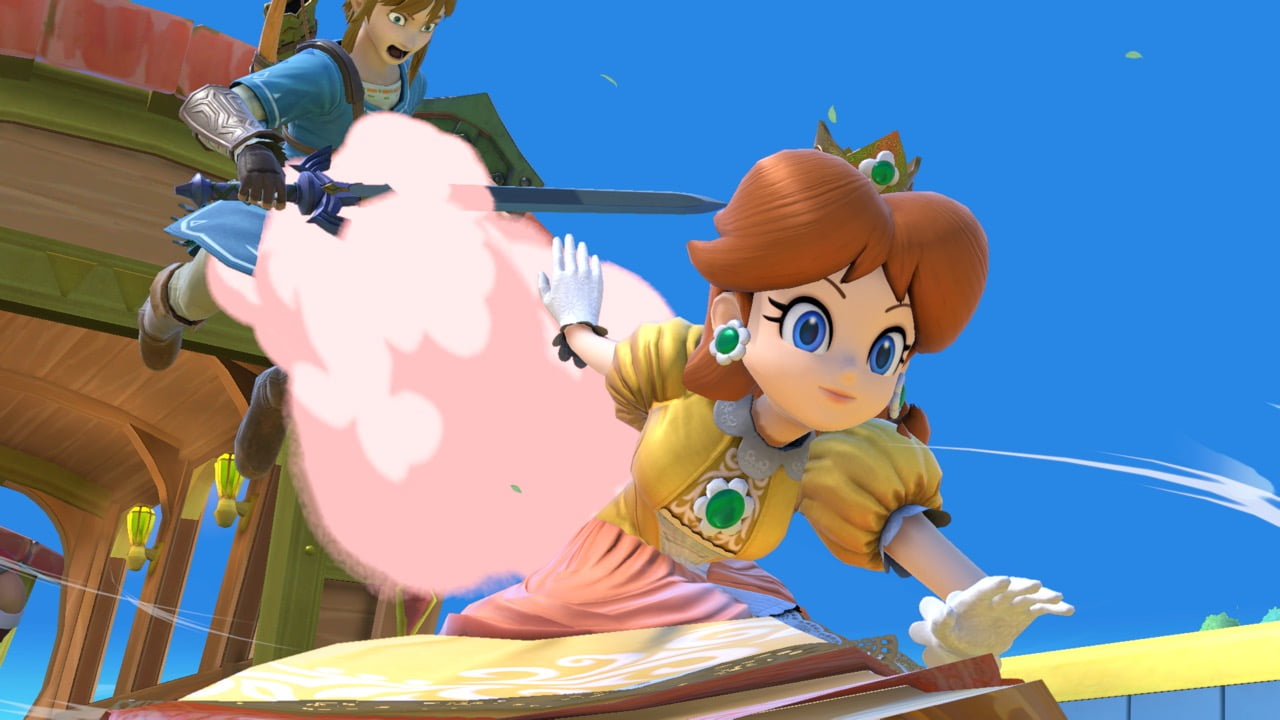 Screenshot de Daisy en Super Smash Bros. Ultimate