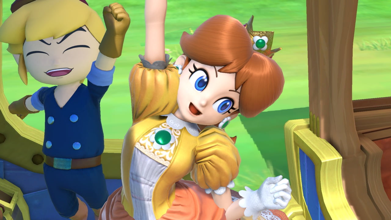 Screenshot de Daisy en Super Smash Bros. Ultimate