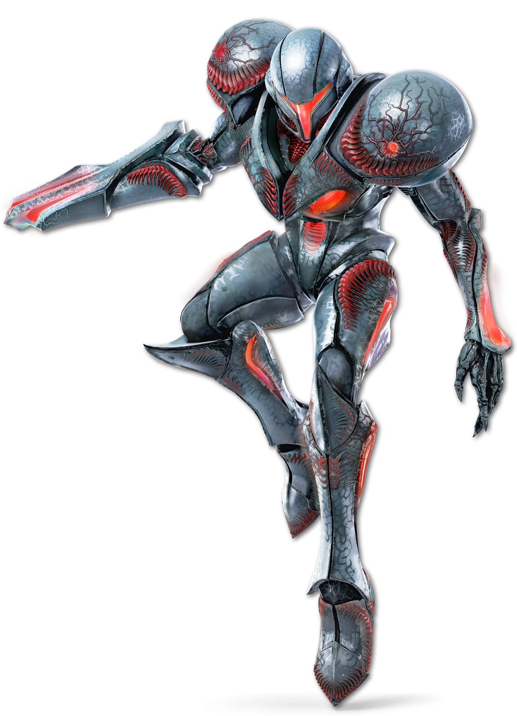 Screenshot de Samus oscura en Super Smash Bros. Ultimate