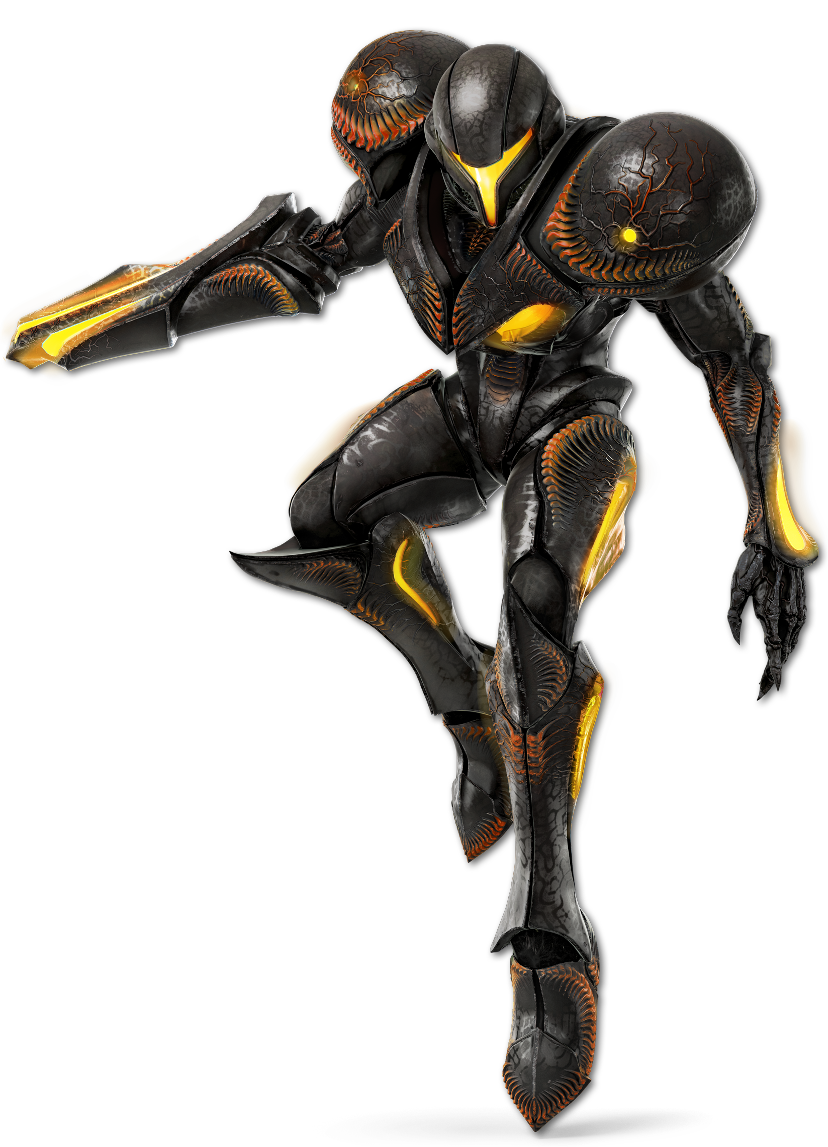 Screenshot de Samus oscura en Super Smash Bros. Ultimate