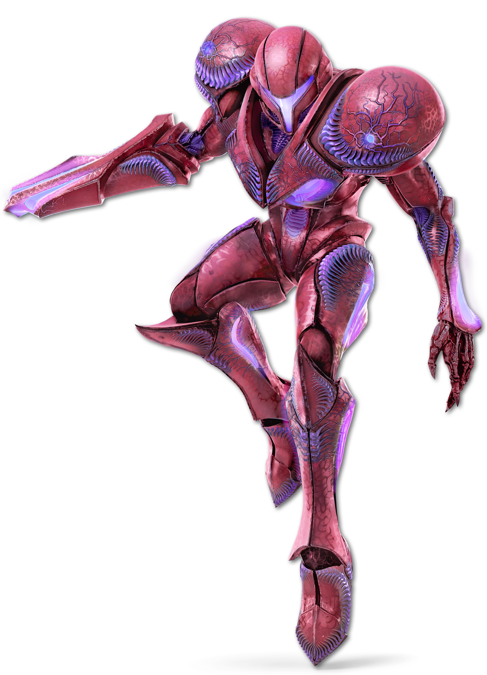 Screenshot de Samus oscura en Super Smash Bros. Ultimate