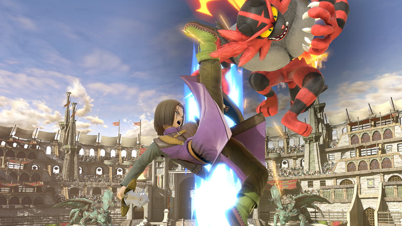 Screenshot de Héroe en Super Smash Bros. Ultimate