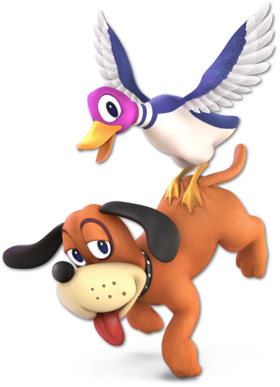 Dúo Duck Hunt en Super Smash Bros. Ultimate
