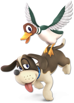 Screenshot de Dúo Duck Hunt en Super Smash Bros. Ultimate