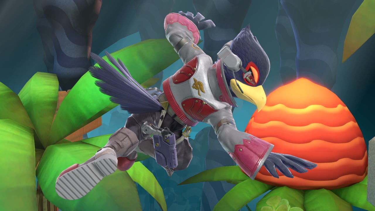 Screenshot de Falco en Super Smash Bros. Ultimate