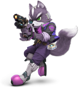 Screenshot de Fox en Super Smash Bros. Ultimate