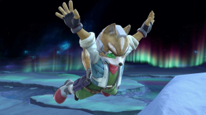 Screenshot de Fox en Super Smash Bros. Ultimate