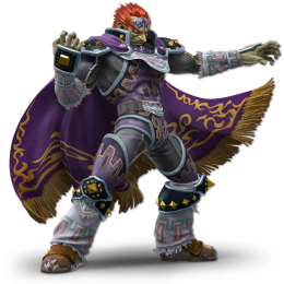 Screenshot de Ganondorf en Super Smash Bros. Ultimate