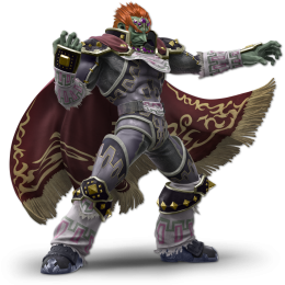 Screenshot de Ganondorf en Super Smash Bros. Ultimate