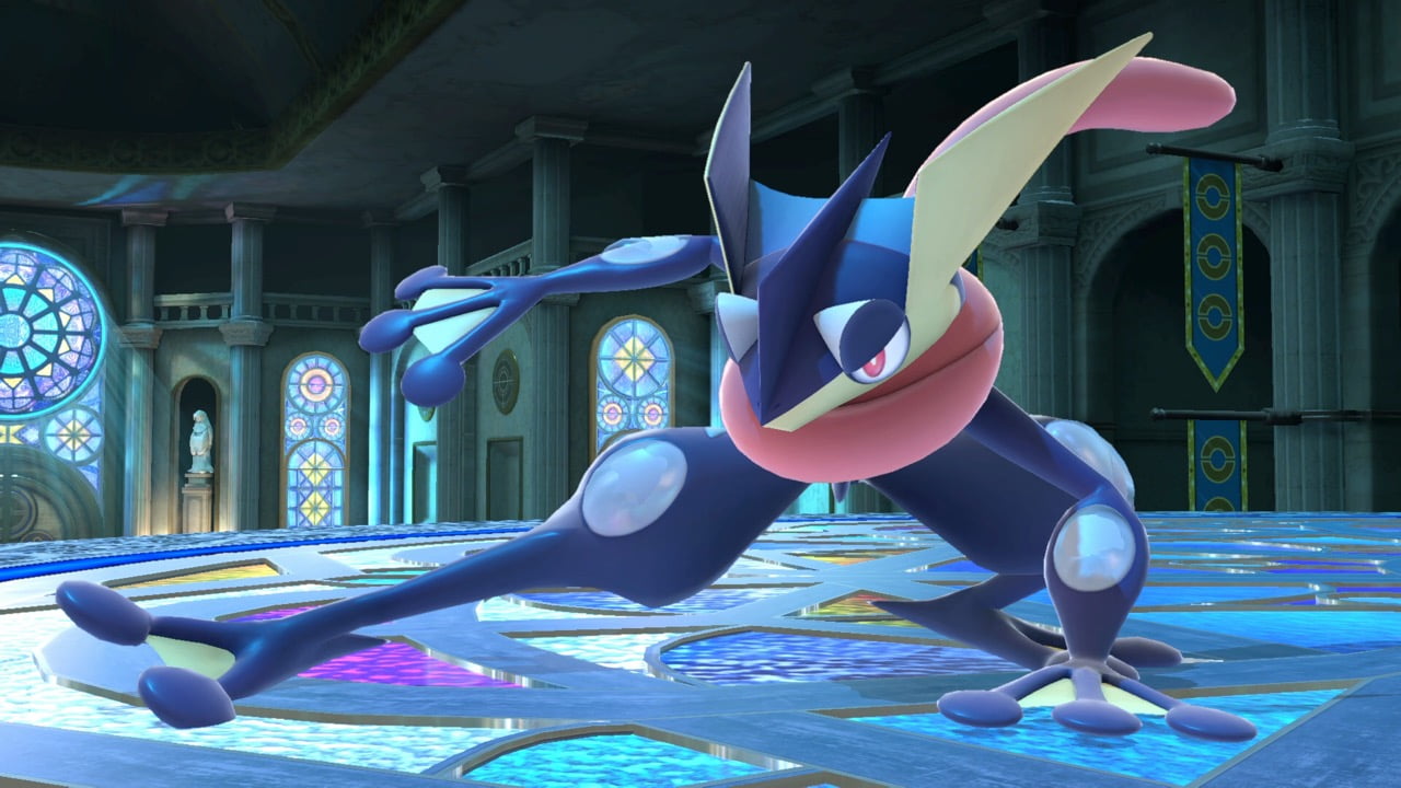Screenshot de Greninja en Super Smash Bros. Ultimate