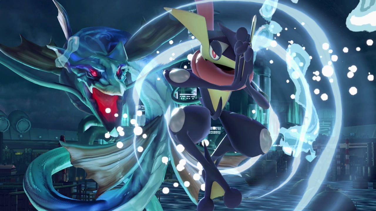 Screenshot de Greninja en Super Smash Bros. Ultimate