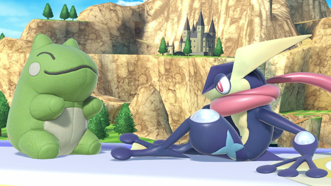 Screenshot de Greninja en Super Smash Bros. Ultimate