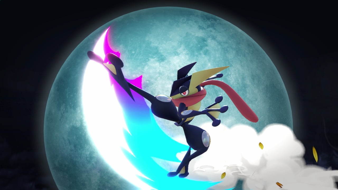 Screenshot de Greninja en Super Smash Bros. Ultimate