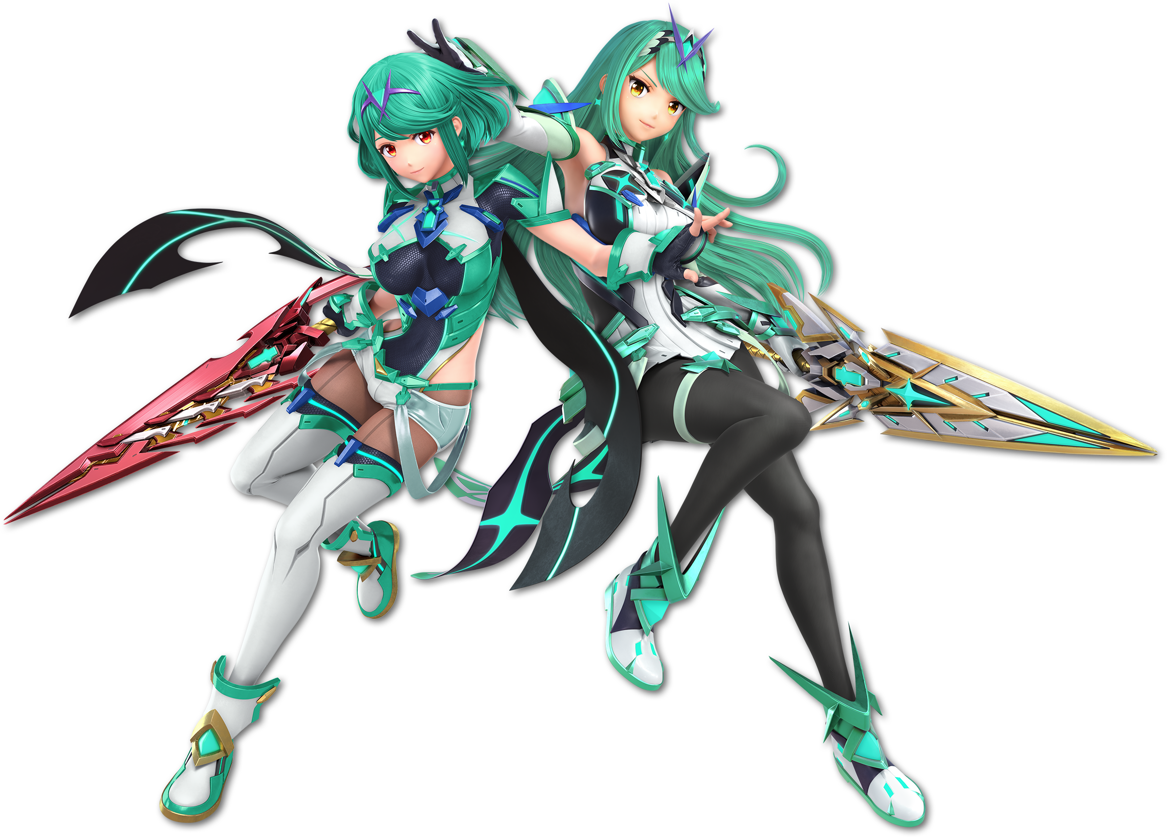 Screenshot de Pyra / Mythra en Super Smash Bros. Ultimate