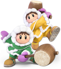 Screenshot de Ice Climbers en Super Smash Bros. Ultimate