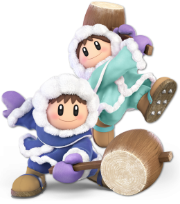 Screenshot de Ice Climbers en Super Smash Bros. Ultimate