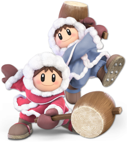 Screenshot de Ice Climbers en Super Smash Bros. Ultimate