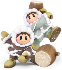 Screenshot de Ice Climbers en Super Smash Bros. Ultimate