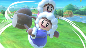 Screenshot de Ice Climbers en Super Smash Bros. Ultimate
