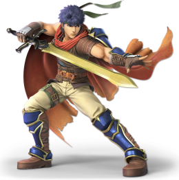 Screenshot de Ike en Super Smash Bros. Ultimate