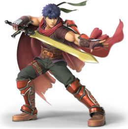 Screenshot de Ike en Super Smash Bros. Ultimate
