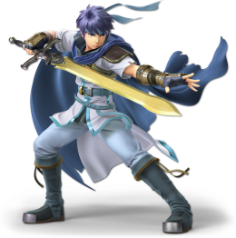 Screenshot de Ike en Super Smash Bros. Ultimate