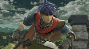 Screenshot de Ike en Super Smash Bros. Ultimate